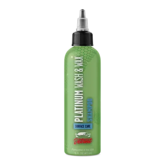 Detroit Surface Platinum Wash & Wax Shampoo with Wax
