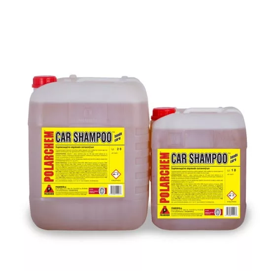 Polarchem Car Shampoo Υπερσυμπυκνωμένο Σαμπουάν Αυτοκινήτου