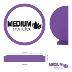 Nanolex Purple Da Pad (Μεσαίο Σφουγγάρι Γυαλίσματος 145x25x125)