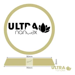 Nanolex Polishing Pad DA 170x25x150, Ultra Cut, Beige Σκληρό