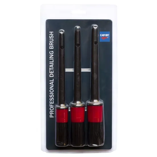 Cartec Professional Detailing Brushes (Σετ 3 Πινέλα Λεπτομερειών)