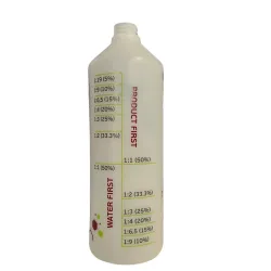 Genious Mixer 1000ml (Κενό Δοχείο με Δοσομετρητή)