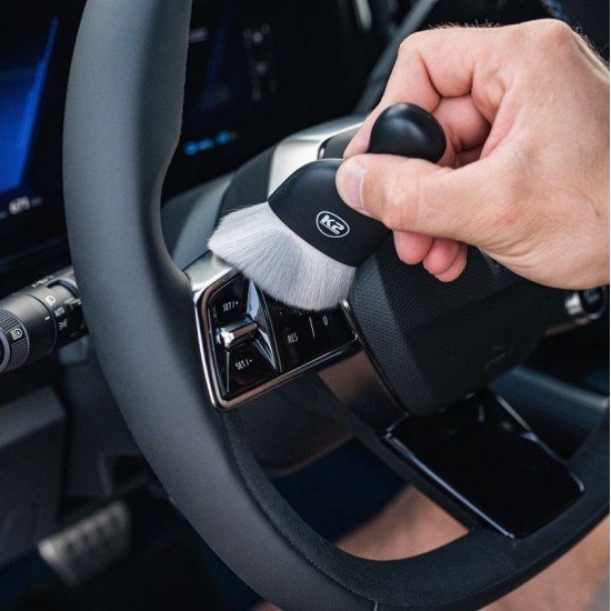 K2 FLATO PRO – Συμπαγές Πινέλο Detailing με Βελούδινες Τρίχες K2 FLATO PRO – Συμπαγές Πινέλο Detailing με Βελούδινες Τρίχες