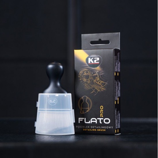 K2 FLATO PRO – Συμπαγές Πινέλο Detailing με Βελούδινες Τρίχες K2 FLATO PRO – Συμπαγές Πινέλο Detailing με Βελούδινες Τρίχες
